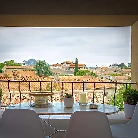 Vue Remparts & Feu D'artifice Apartment Carcassonne